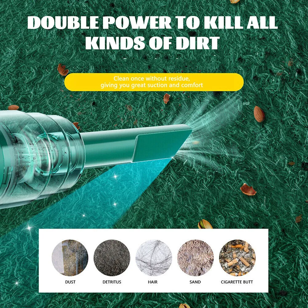 Wireless Multi-Surface Mini Vacuum